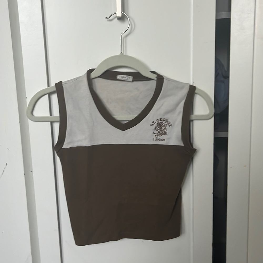 Vintage Brandy Melville John Galt St. George London Tank top